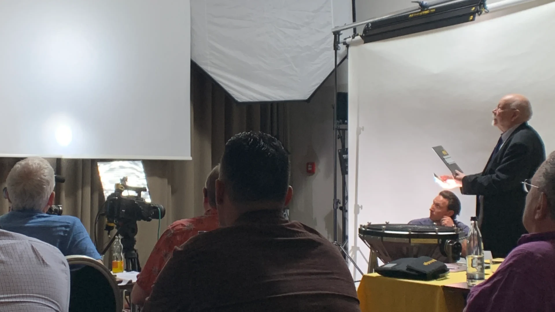 Dedo Weigert en el Dedolight Agent Meeting en Munich en 2019. Foto por @melovisual